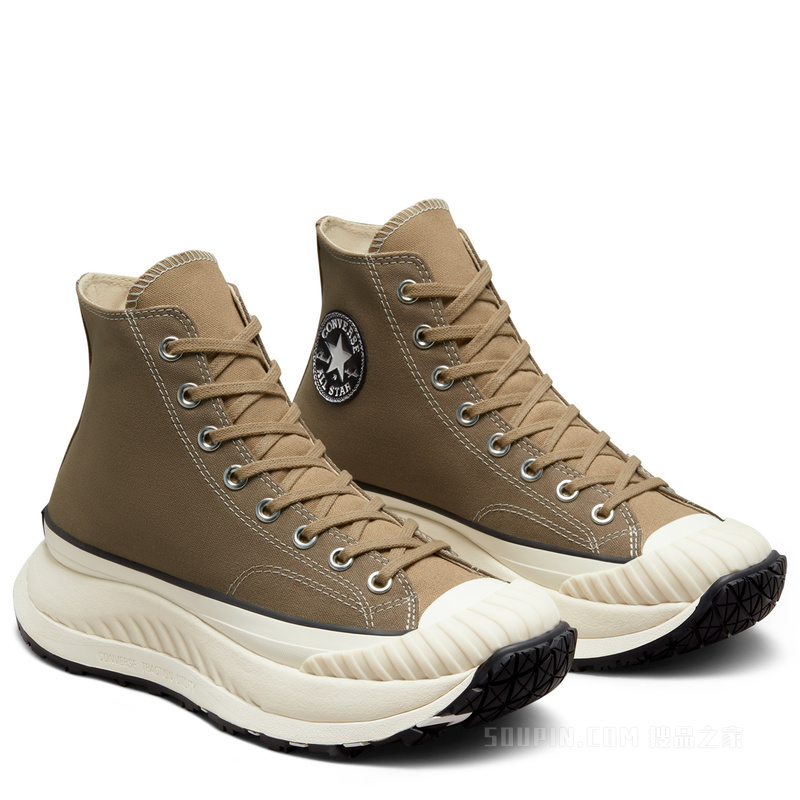 【男女同款】Chuck 70 AT-CX潮流厚底鞋 中性 棕色