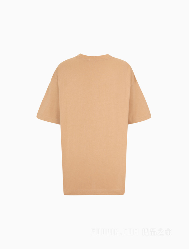 Calvin Klein 22早秋女士时尚男友风交叠LOGO纯棉透气短袖T恤J219948