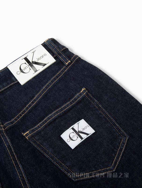【复刻90系列】Calvin Klein 22早秋新款女士宽松水洗牛仔裤J220157