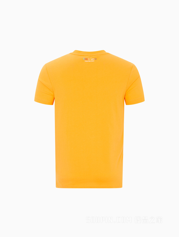 【彩虹系列】Calvin Klein 22春夏男士圆领纯棉字母印花短袖T恤J321488