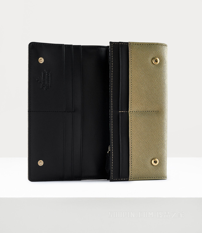 Saffiano Classic Credit Card Wallet