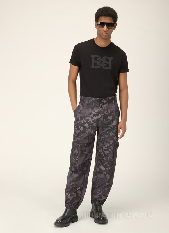 B-Chain T-Shirt Organic Cotton T-Shirt In Black