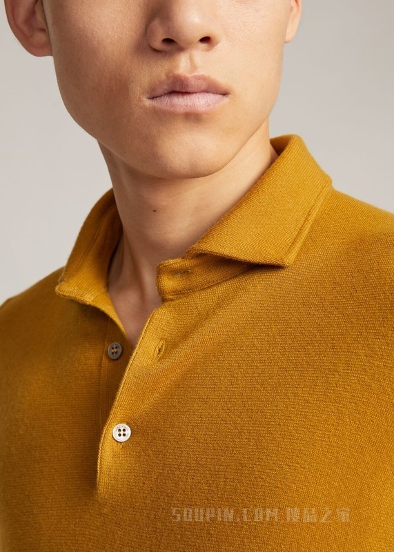 Superlight Dyed Polo 衫 小羊绒