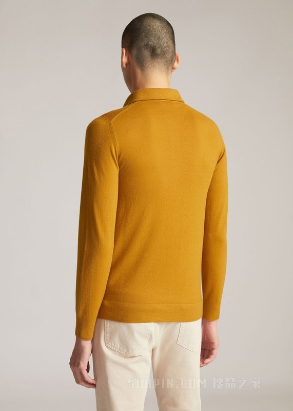 Superlight Dyed Polo 衫 小羊绒