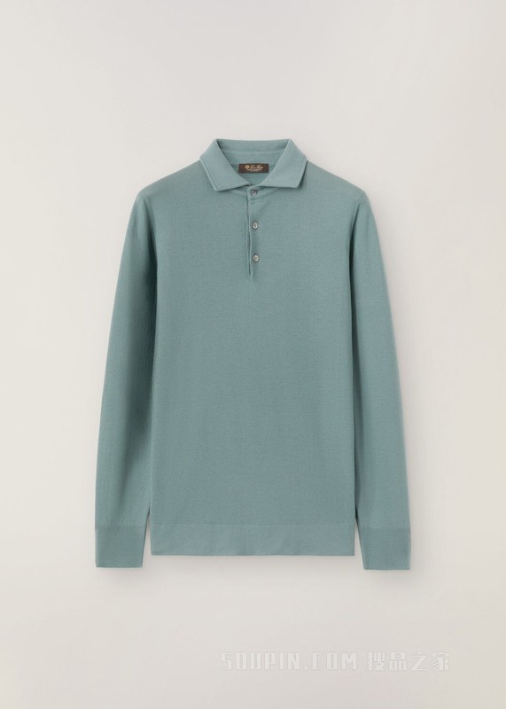 Superlight Dyed Polo 衫 小羊绒
