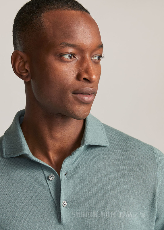 Superlight Dyed Polo 衫 小羊绒