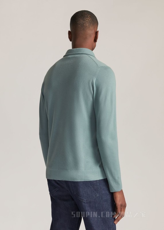 Superlight Dyed Polo 衫 小羊绒