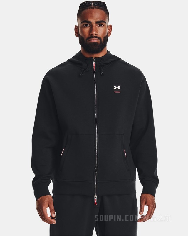 男士UA Summit针织全拉链运动上衣