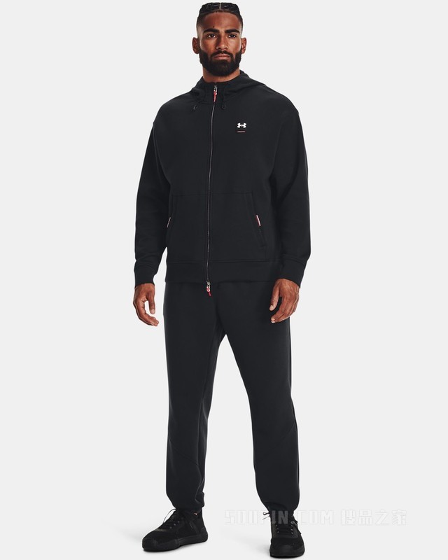 男士UA Summit针织全拉链运动上衣