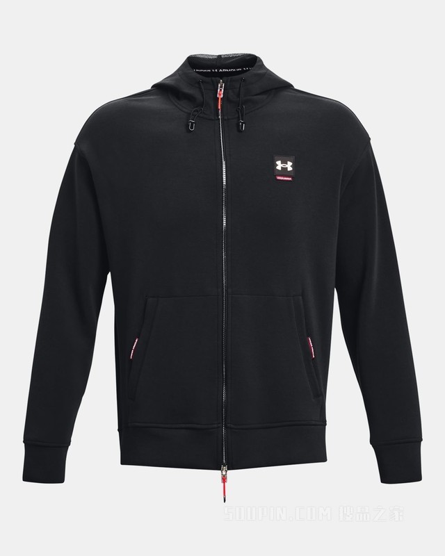 男士UA Summit针织全拉链运动上衣