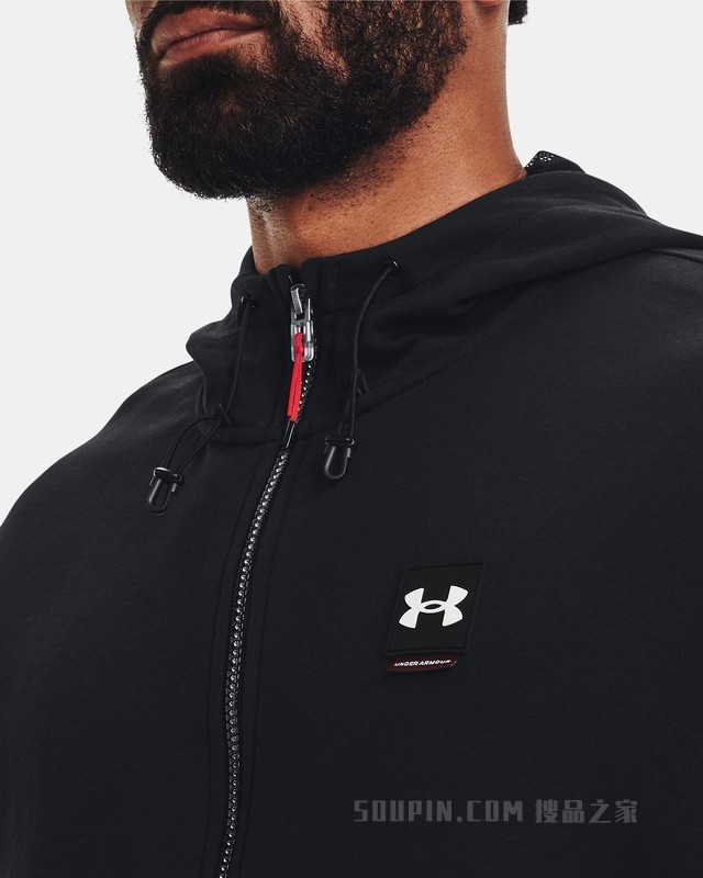男士UA Summit针织全拉链运动上衣