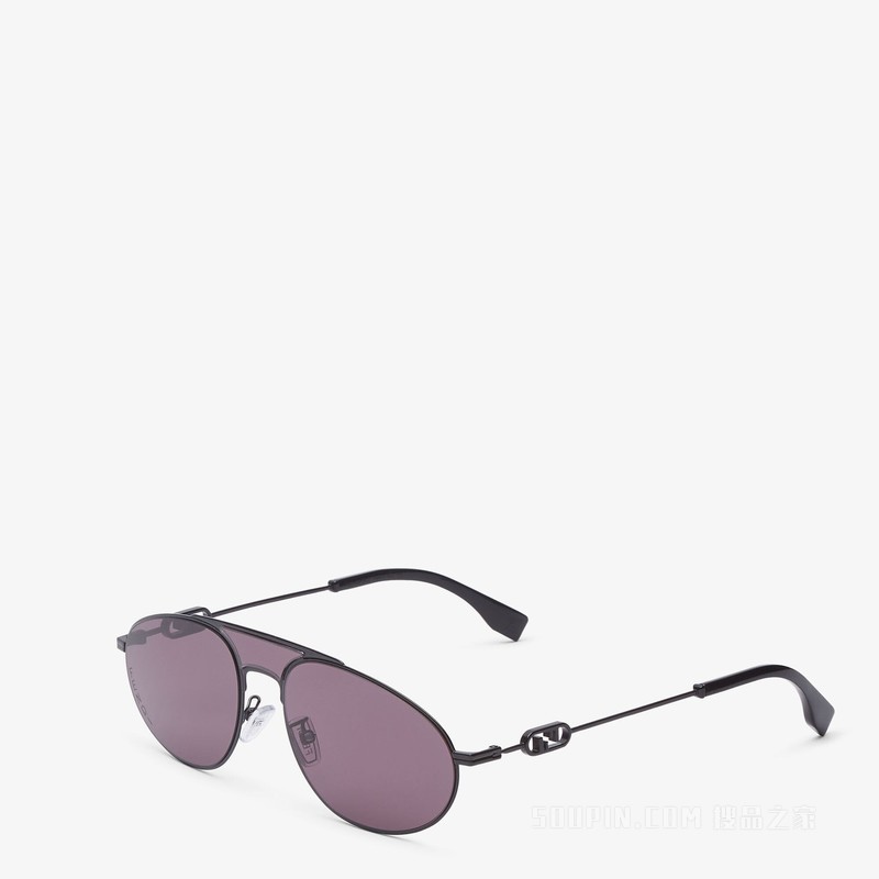 Fendi O’Lock 黑色太阳镜