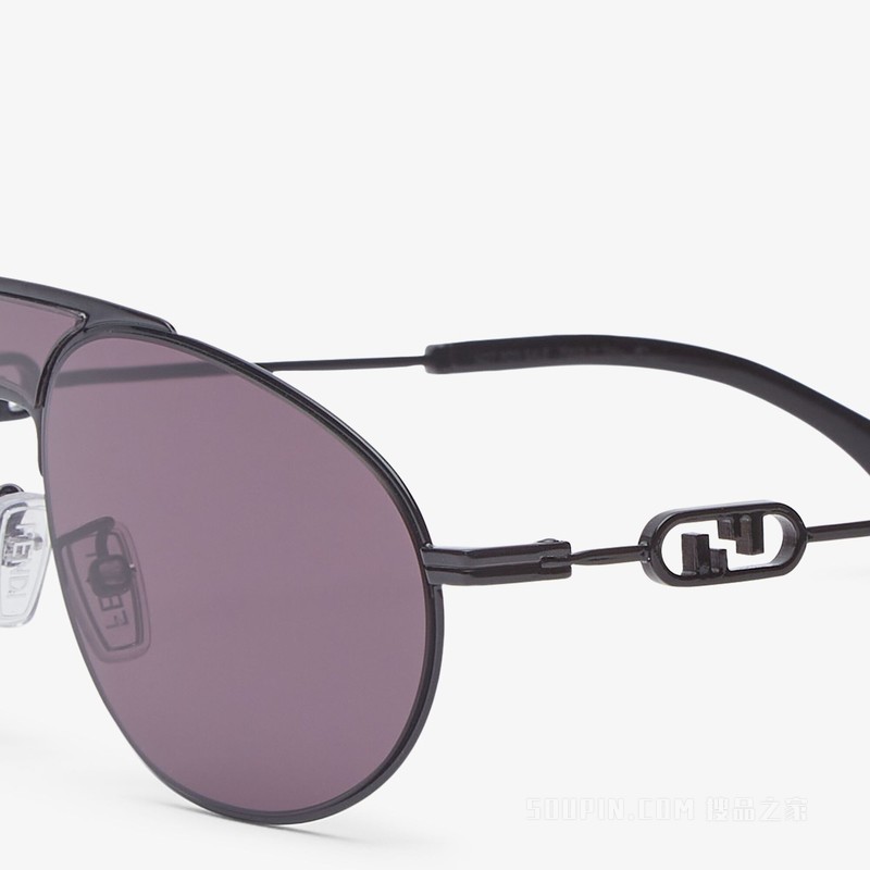 Fendi O’Lock 黑色太阳镜