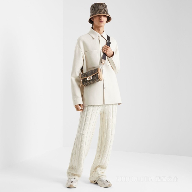 长裤 白色羊毛裤