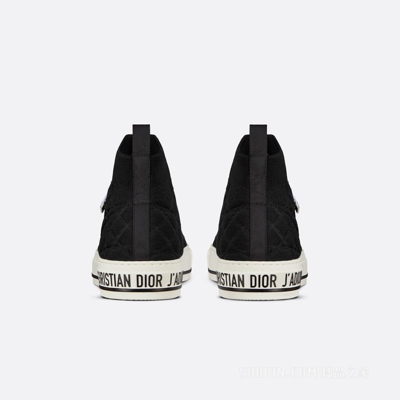 Walk'n'Dior 运动鞋 黑色网面超大藤格纹