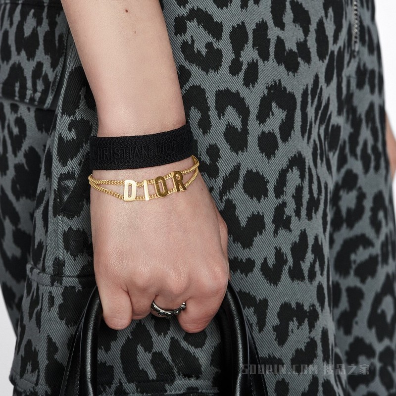 Dio(r)evolution 手链 金色饰面金属