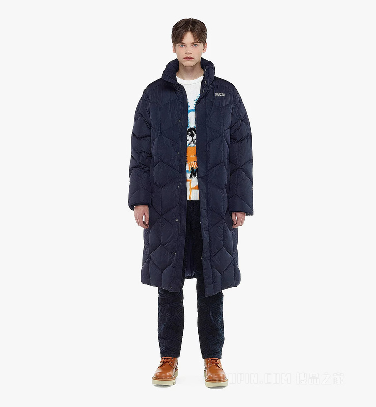 男士MCMFormative尼龙长款派克大衣