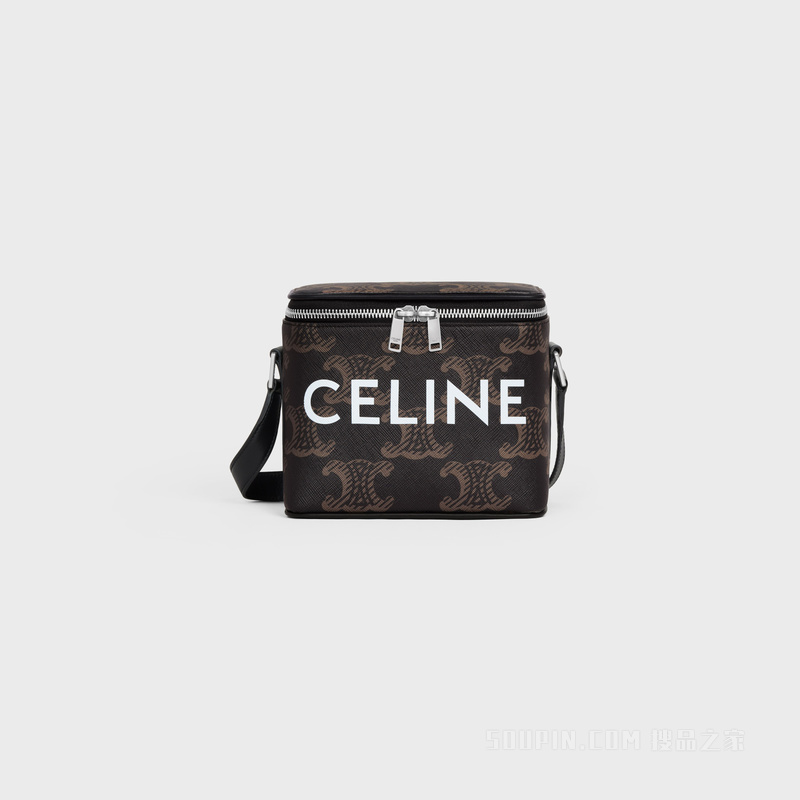 CELINE印花超大标志印花盒子包 24675
