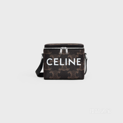 CELINE印花超大标志印花盒子包 24675
