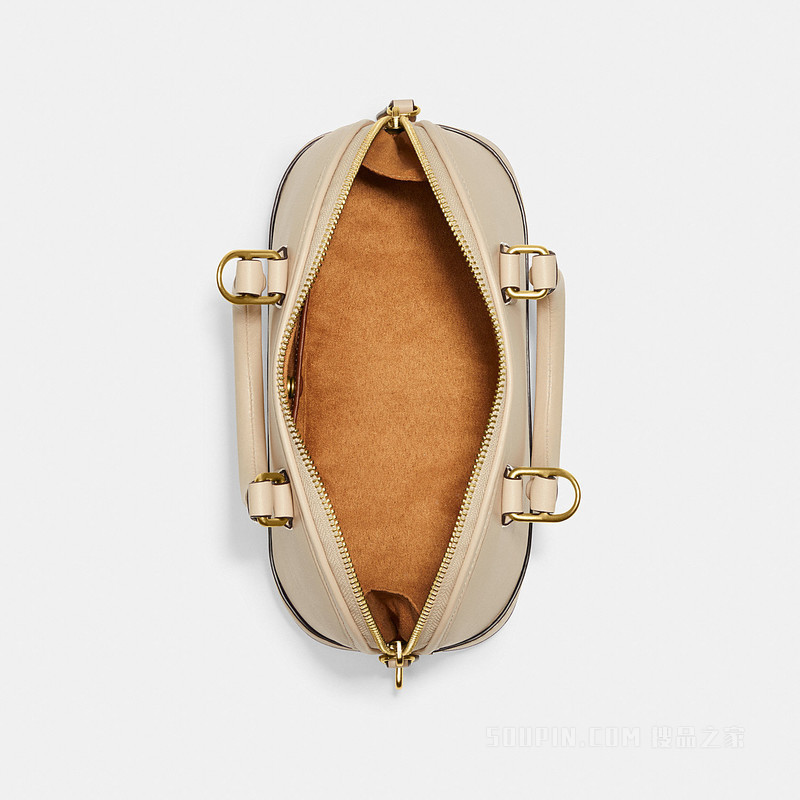 REVEL手袋 黄铜色硬件/象牙白色