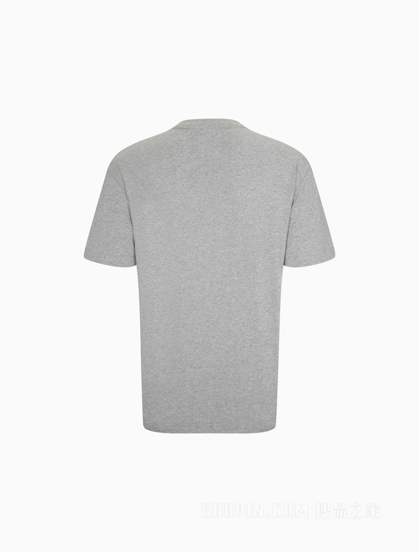 【简约系列】Calvin Klein 22早秋男女情侣中性纯棉宽松短袖T恤40HM229