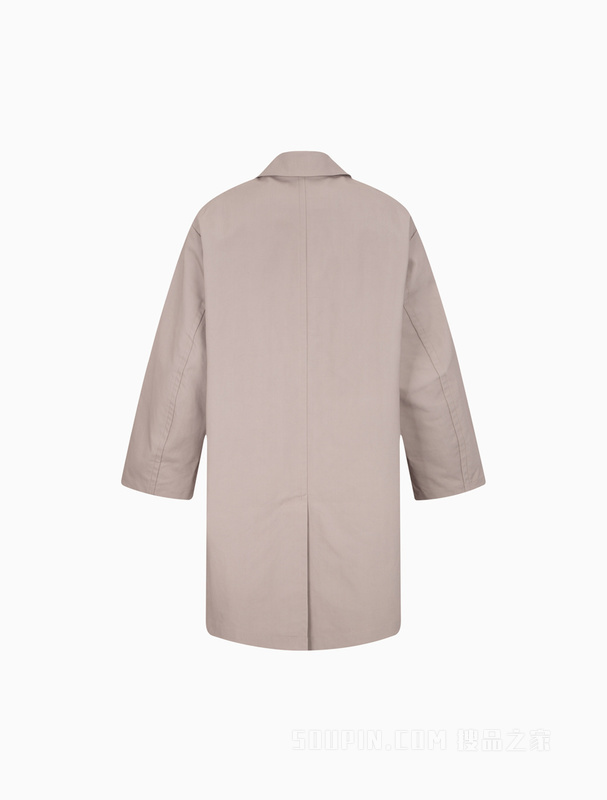 Calvin Klein 22早秋男女情侣中性简约口袋翻领中长款单夹克40691ST