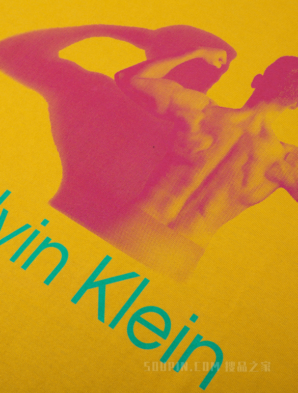 【简约系列】Calvin Klein 22早秋男女情侣中性棉质透气短袖T恤40713ST