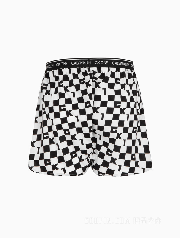【One有引力带】Calvin Klein 22早秋男全棉透气满印宽松平角内裤NB2998