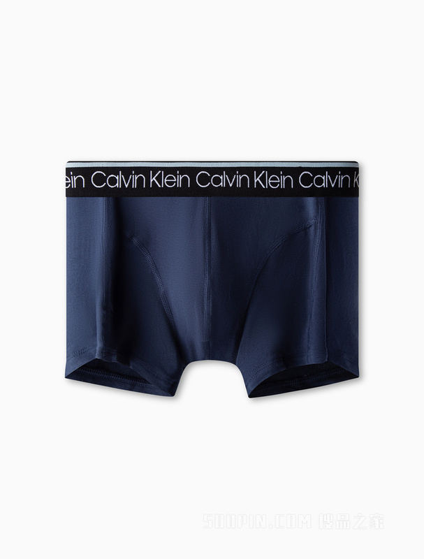 Calvin Klein 22早秋男三条装循环LOGO腰边棉质透气贴身平角内裤NP2421O