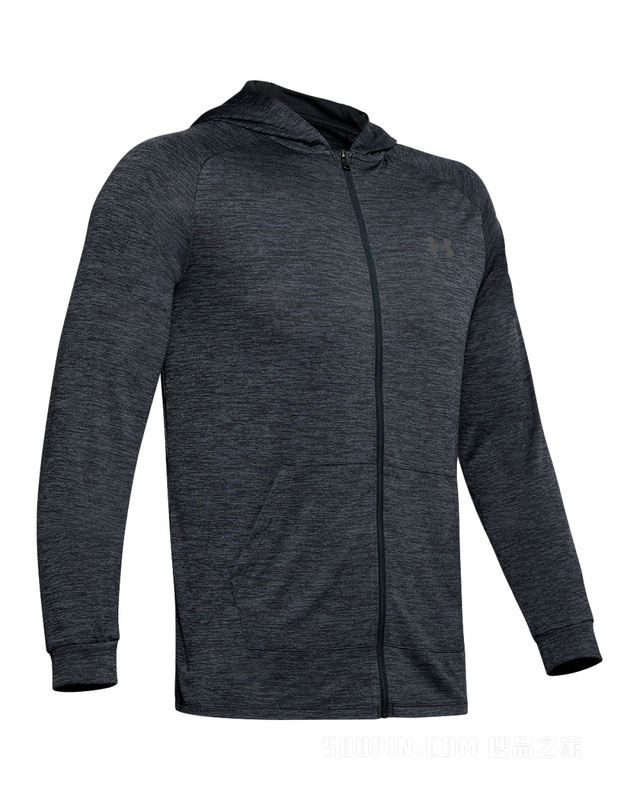 男士UA Tech 2.0拉链连帽上衣