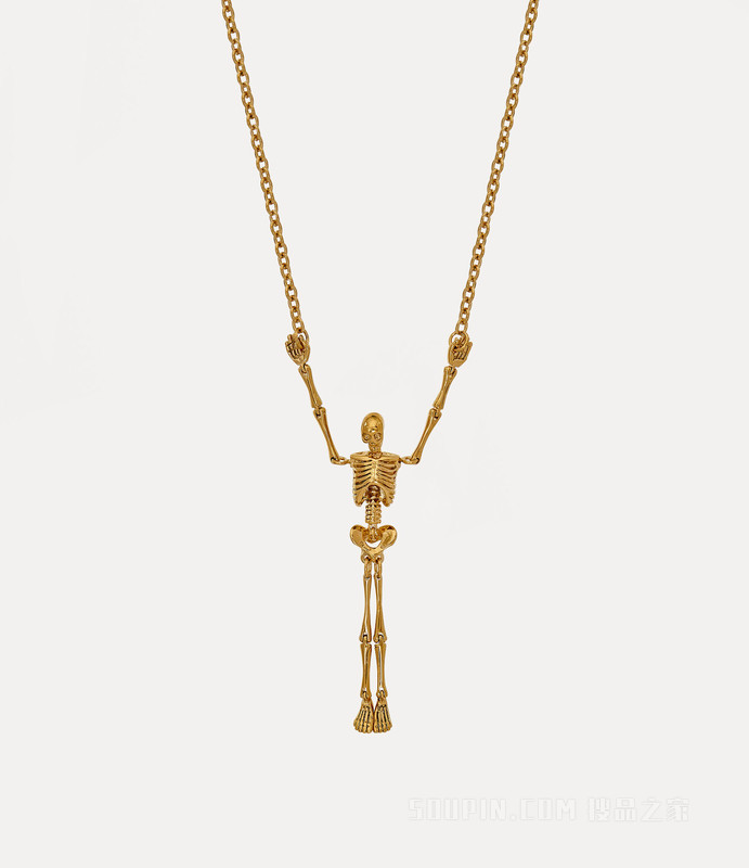 Skeleton Long Necklace