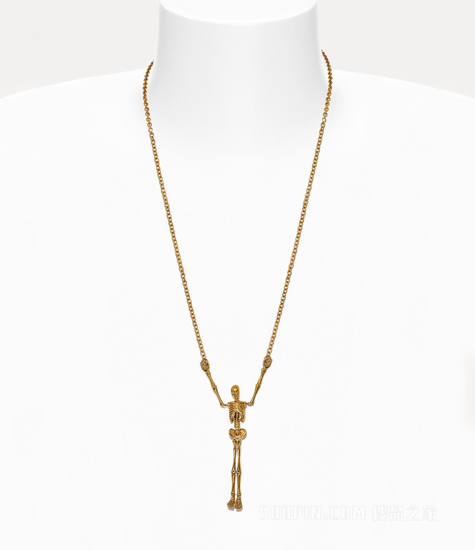Skeleton Long Necklace
