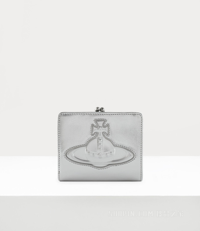 Metallic Injected Orb Wallet