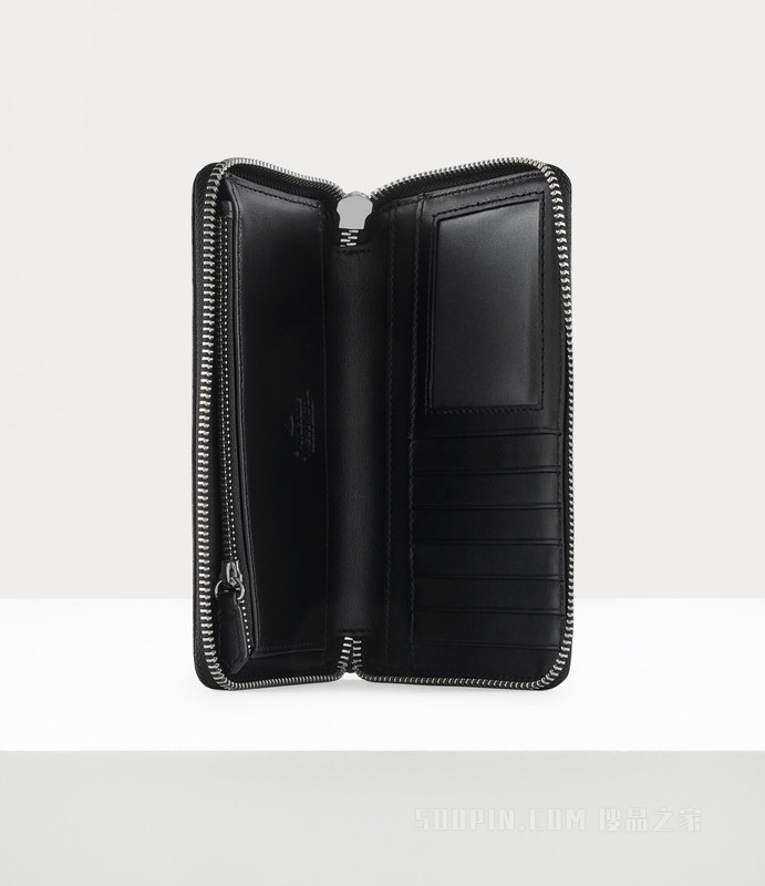 Crocodile New Zip Round Wallet