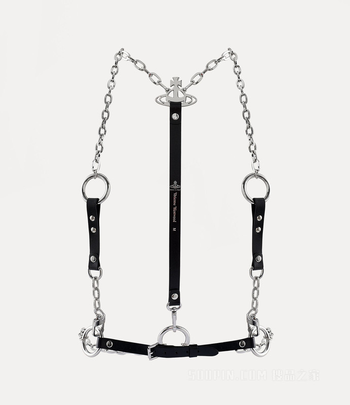 Studs Belts Chain Harness