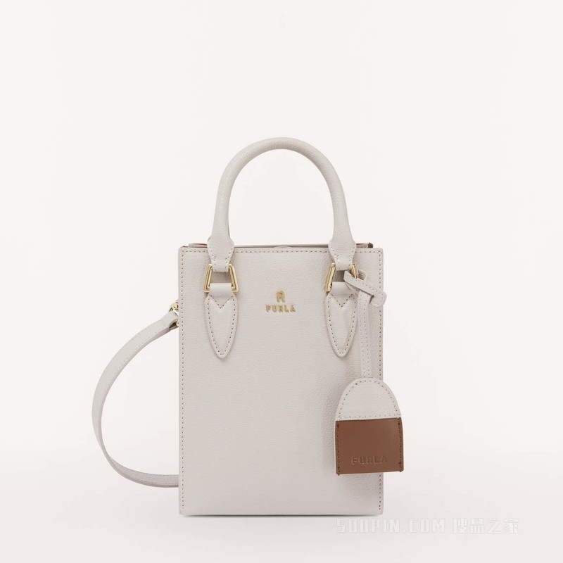 托特包 迷你款 Perla E (White) Furla Magnolia