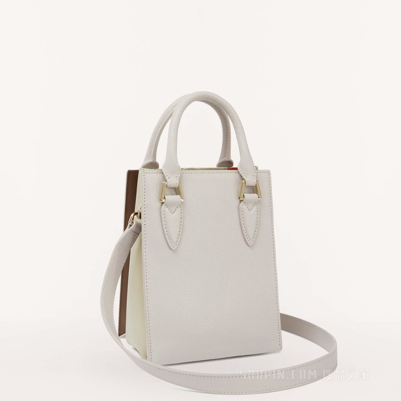 托特包 迷你款 Perla E (White) Furla Magnolia