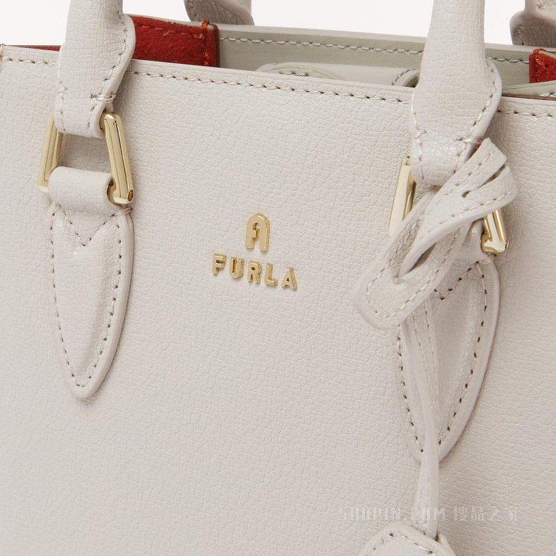 托特包 迷你款 Perla E (White) Furla Magnolia