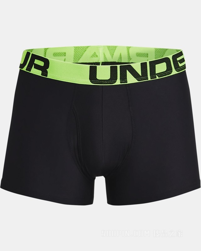 男士UA Tech Boxerjock 3英寸内裤—2条装