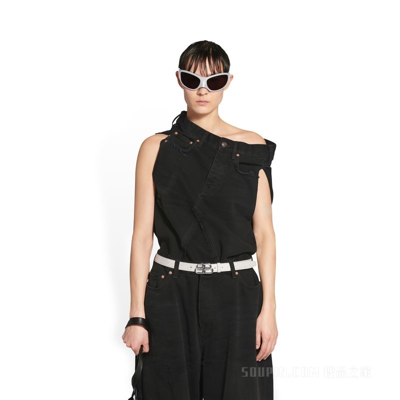 BB 闪亮面料25MM腰带