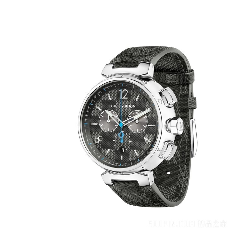 Tambour Damier Graphite Chronograph 44