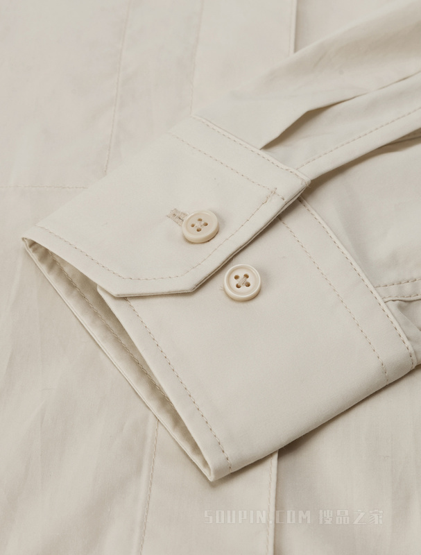 【简约系列】Calvin Klein 22秋冬男女情侣中性纯棉长袖衬衫40WH214