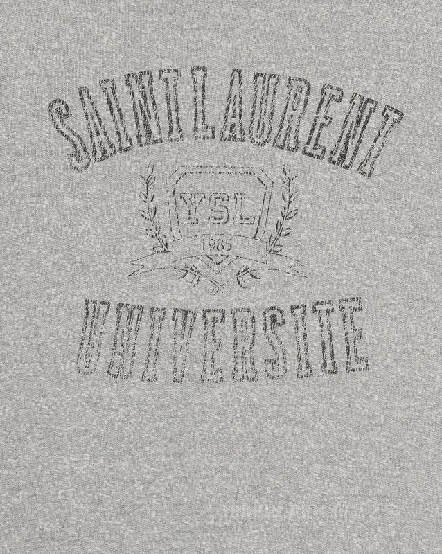 “Saint Laurent Université”连帽衫