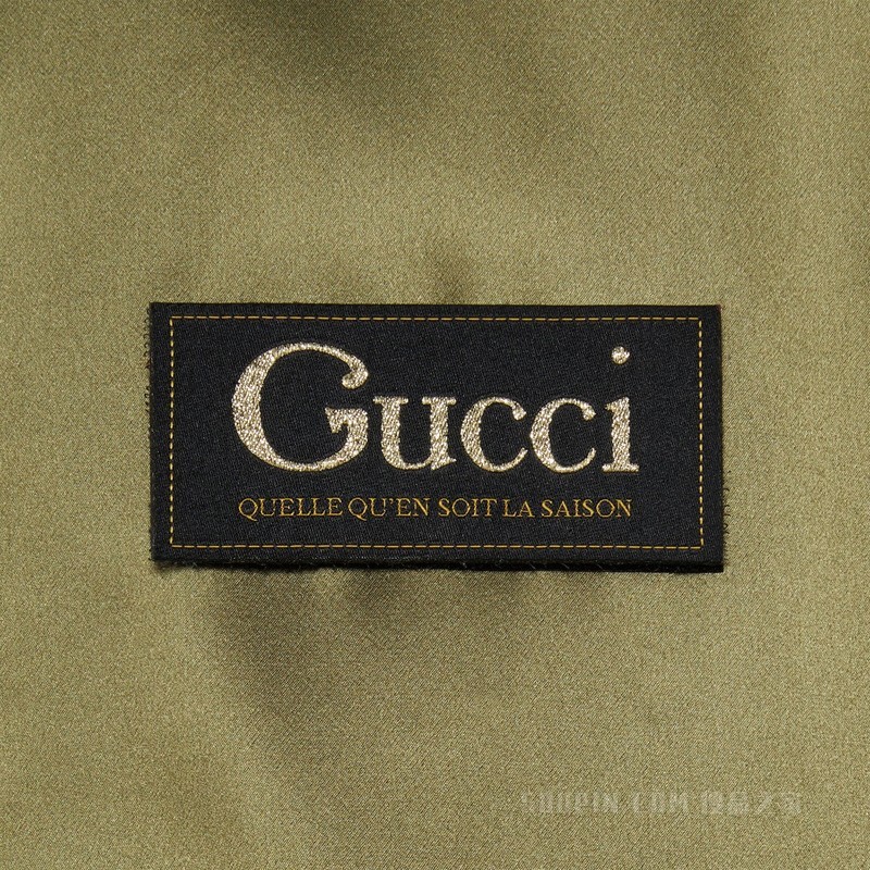 双面丝缎夹克 橄榄绿