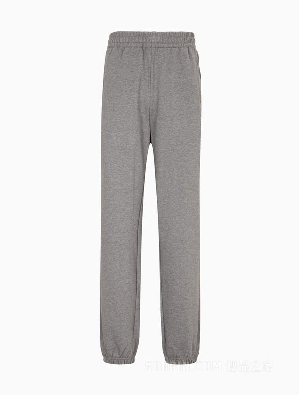 【JENNIE同款】Calvin Klein 22秋冬女纯棉抽绳束脚刺绣休闲裤40WH107