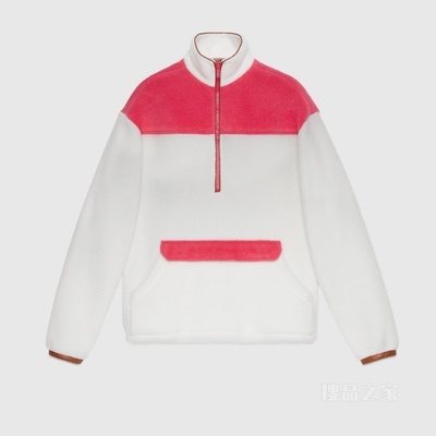 The North Face x Gucci联名系列卫衣 米白色