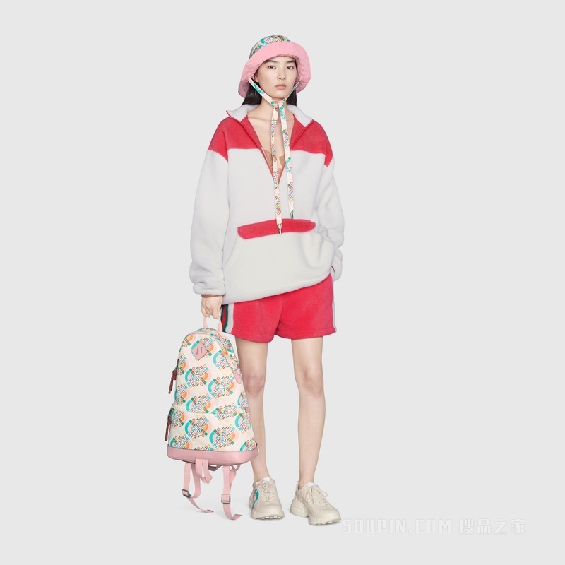 The North Face x Gucci联名系列卫衣 米白色