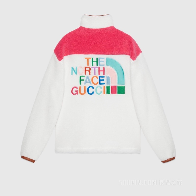 The North Face x Gucci联名系列卫衣 米白色