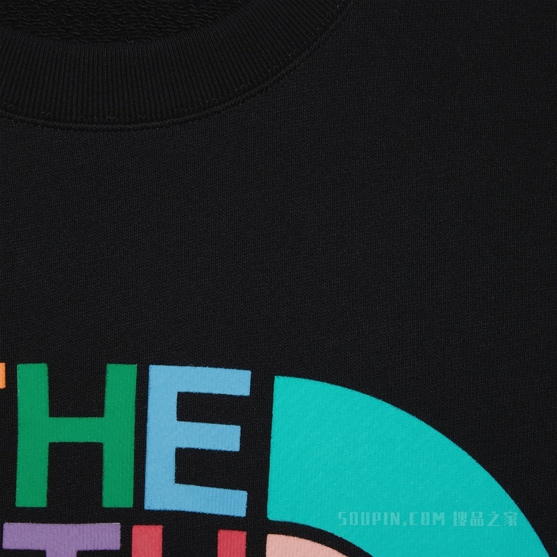 The North Face x Gucci联名系列棉质卫衣 黑色