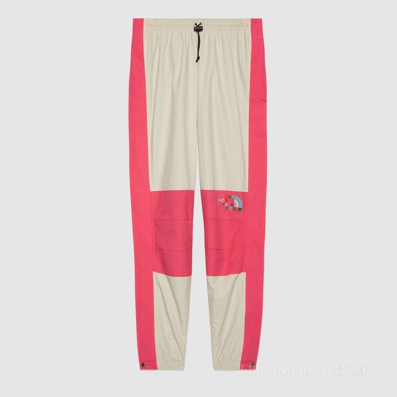 The North Face x Gucci联名系列棉质长裤 白色